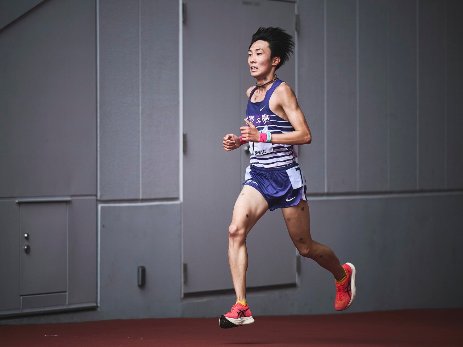 ハーフマラソンでは花尾が2位に　©️Yuki Suenaga