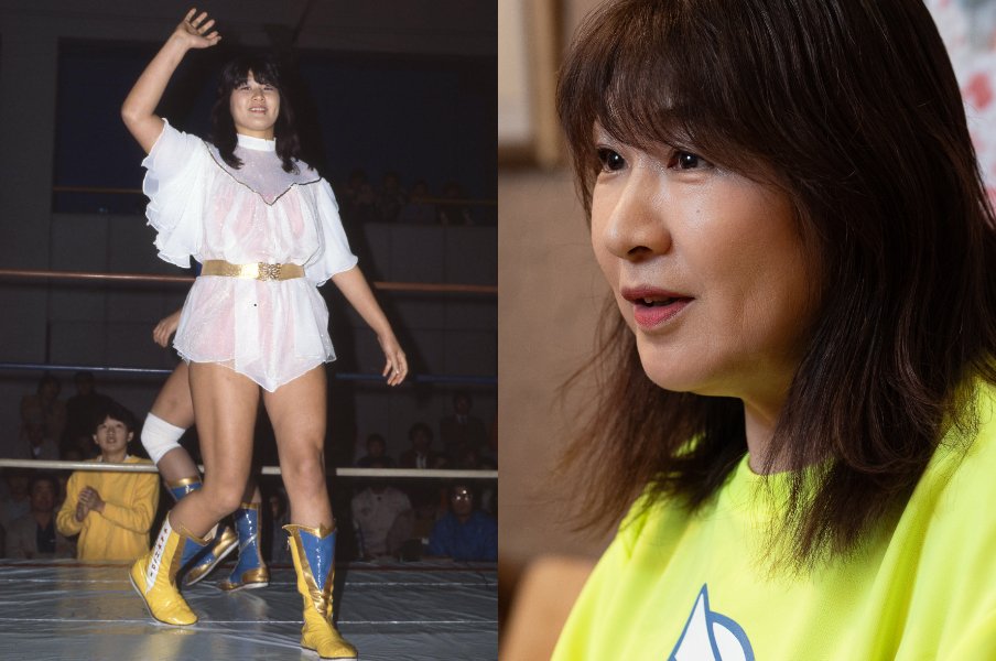 「女子プロ界の榊原郁恵と熱愛！」人気絶頂のドカベンとの疑惑、19歳でハリウッド女優に…ジャンボ堀が明かす、全女に結婚を“ゴリ押し”された秘話＜Number Web＞ photograph by L)東京スポーツ新聞社、R)Shiro Miyake