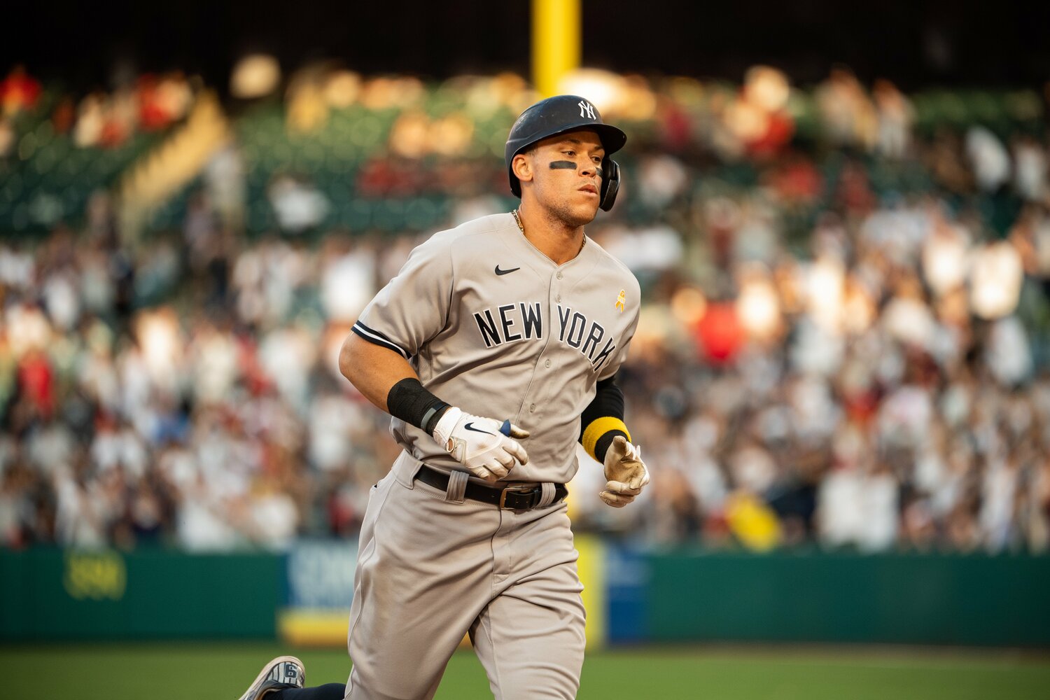 ヤンキースに所属するアーロン・ジャッジ ©Nanae Suzuki