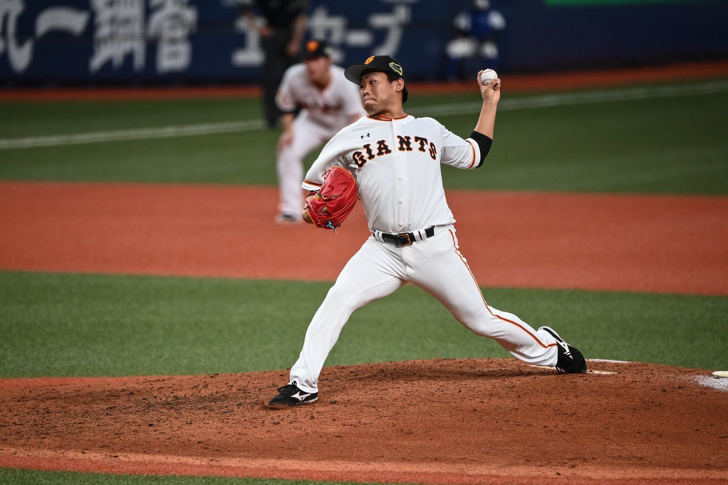 昨年の日本シリーズにも当番した田口　(C)Nanae Suzuki