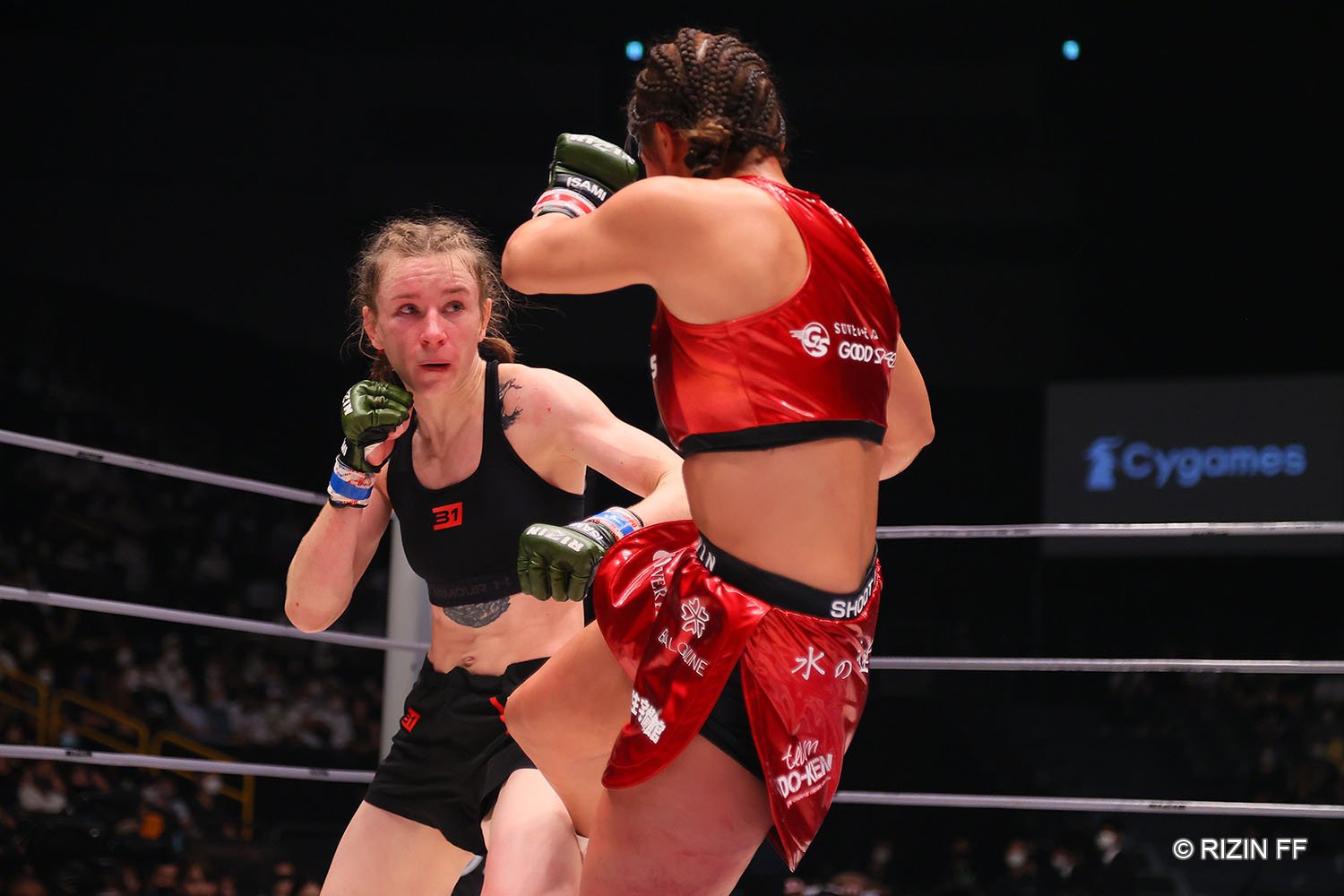 アナスタシアはRIZIN初参戦ながら、予想以上の実力を見せた ©RIZIN FF