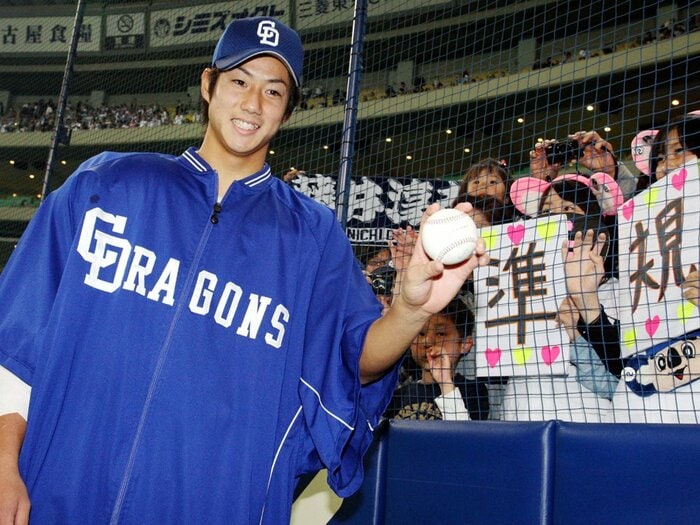 中日投手陣のキーマンは“孝行息子”の伊藤準規。~落合監督の「太鼓判」は本物か!?~<Number Web> photograph by NIKKAN SPORTS