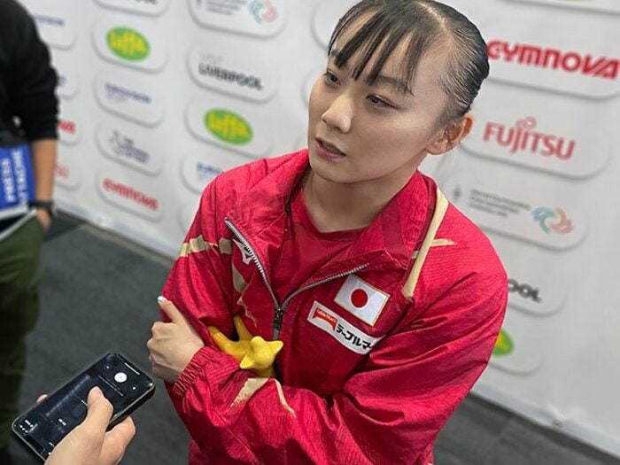 〈世界体操〉エース橋本大輝＋日本女子が強く美しい 「ラブリースマイル」の絶賛、当初補欠も「平均台の女神が…」平均年齢19歳の素顔＜Number Web＞ photograph by Ryota Hasebe