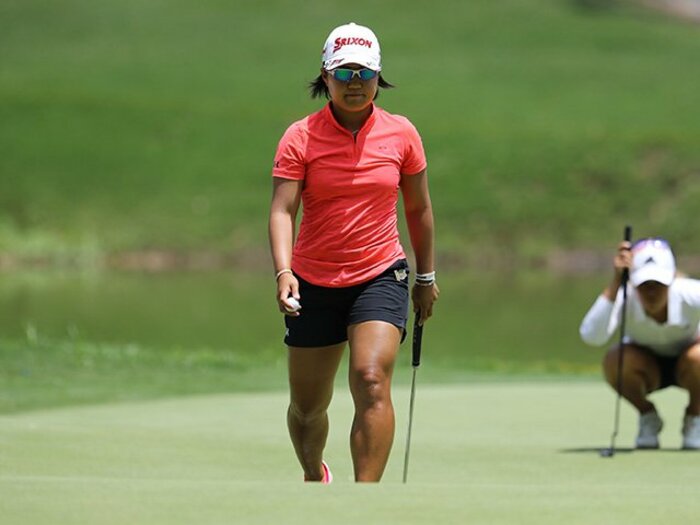 畑岡奈紗は毎試合、優勝候補だ！群雄割拠時代突入の米女子ツアー。＜Number Web＞ photograph by Shizuka Minami