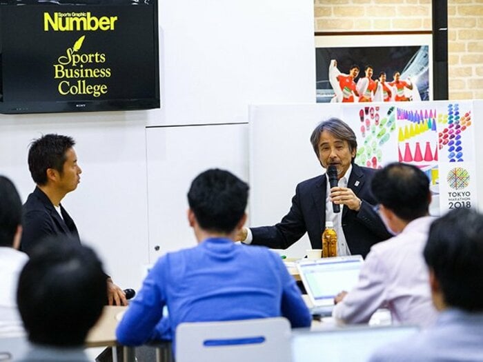 ランを“ブーム”で終わらせないために。東京マラソン仕掛け人・早野氏の発想。＜Number Web＞ photograph by Kiichi Matsumoto