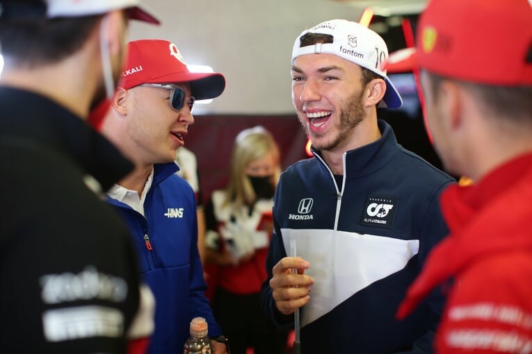 ピエール・ガスリーと　©Red Bull Content Pool