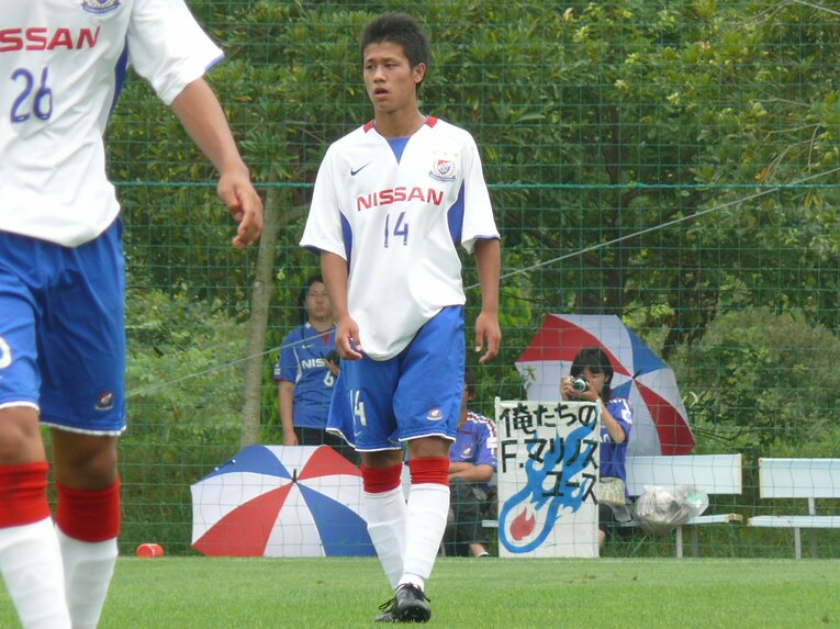 横浜F・マリノスユース 小野裕二（アルビレックス新潟）©︎Takahito Ando