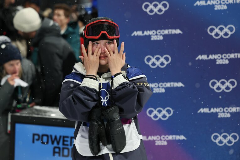 小野光希の美しい涙　©Kaoru Watanabe/JMPA