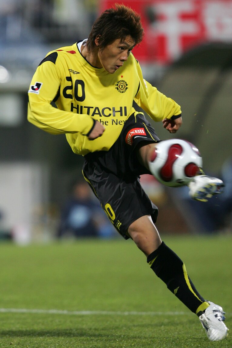 柏時代の李忠成（07年撮影）　©AFLO