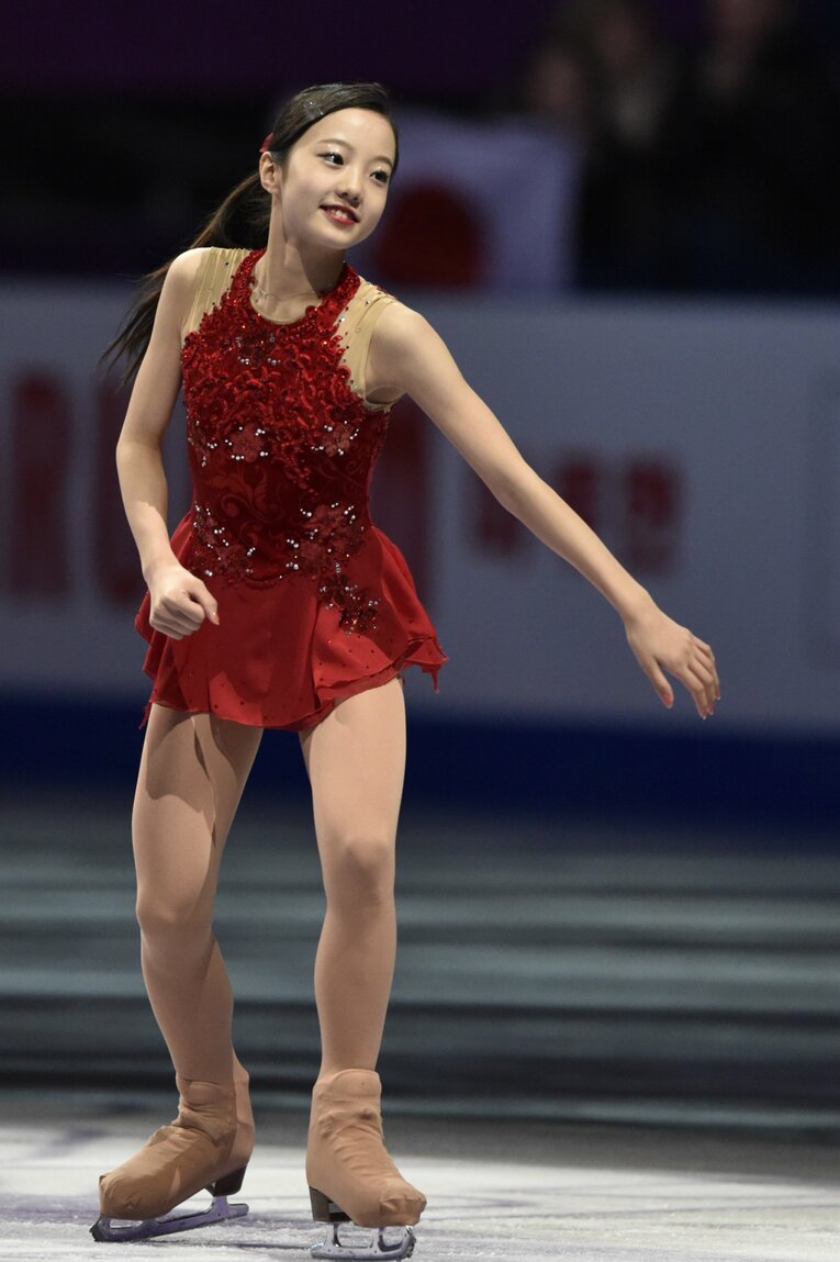 2015年ジュニアグランプリファイナルで銅メダルを獲得した本田　©Asami Enomoto