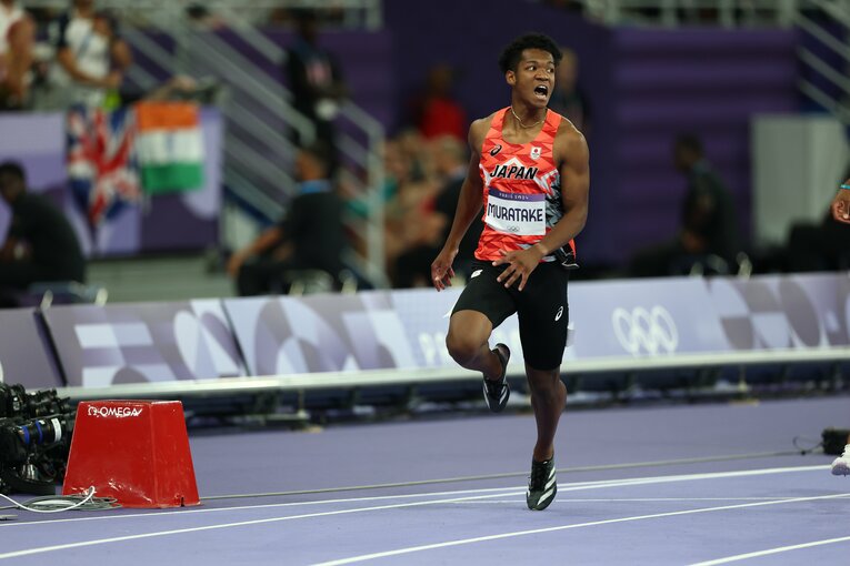 パリ五輪110mH決勝レース　©︎Ryosuke Menju/JMPA