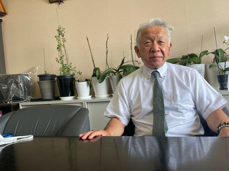 近江・多賀監督　©Hideaki Ujihara