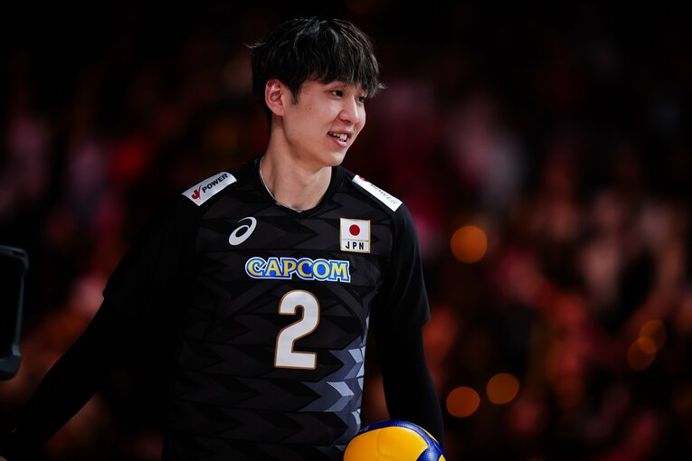 小野寺太志（VNLスロベニア戦）　©︎Volleyball World