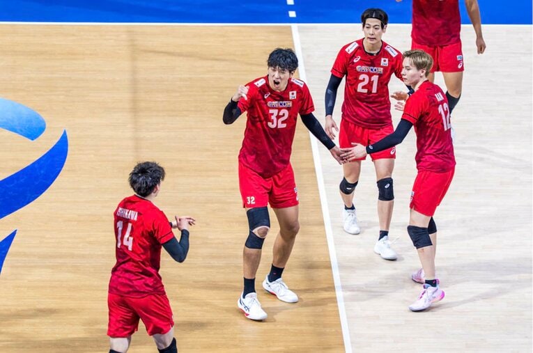バレーボール世界選手権・リビア戦　©︎Volleyball World