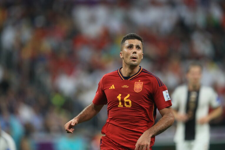 バロンドールを獲得したロドリ　©Kazuo Fukuchi/JMPA