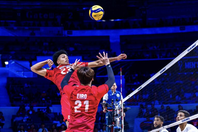 バレーボール世界選手権・リビア戦　©︎Volleyball World