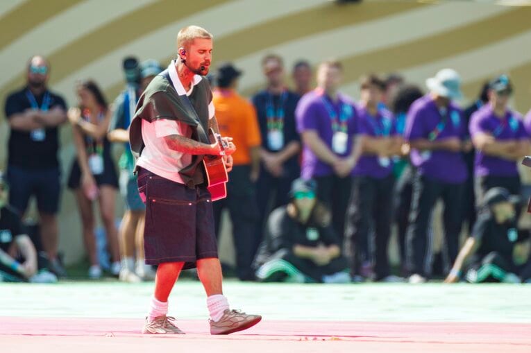 テレビに映らなかったW杯決勝撮影写真…ジャスティン・ビーバーも（右に続きます）　©Kiichi Matsumoto/JMPA