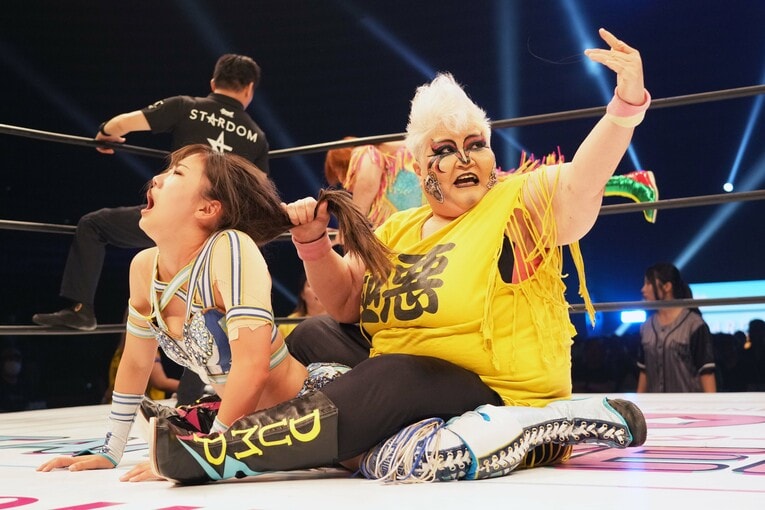 天咲光由にやりたい放題のダンプ松本