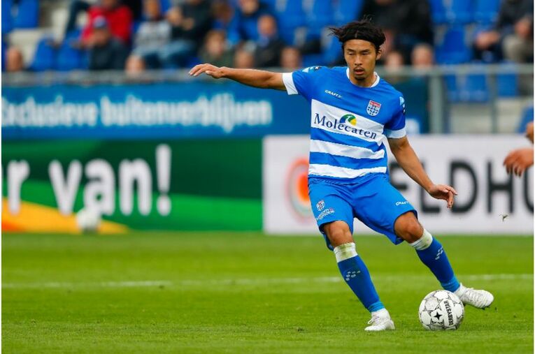 エールディビジで活躍する中山雄太 ／ photograph by Getty Images