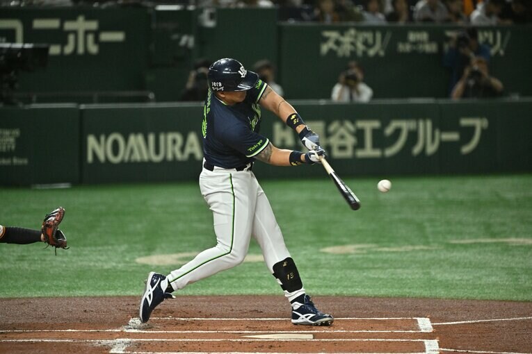 勝負強いホセ・オスナ　©Hideki Sugiyama