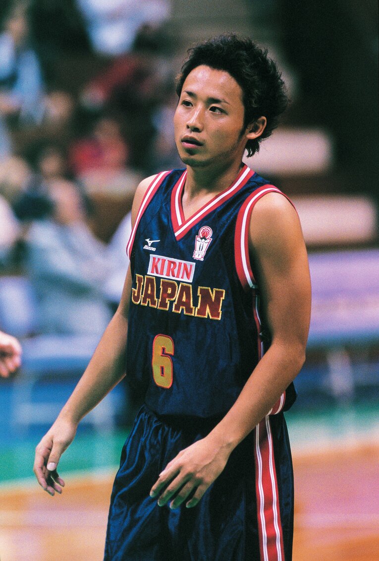 河村勇輝が生まれた2001年の田臥勇太　©︎AFLO SPORT