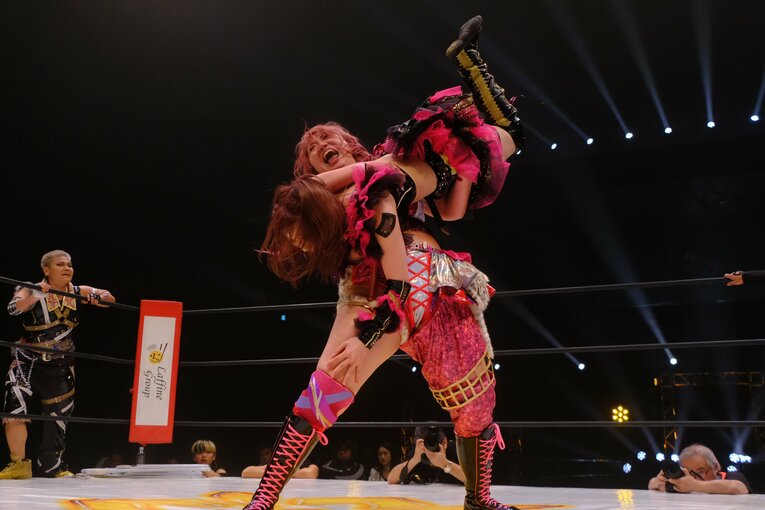 マリーゴールドの人気女子レスラー・後藤智香　©Norihiro Hashimoto