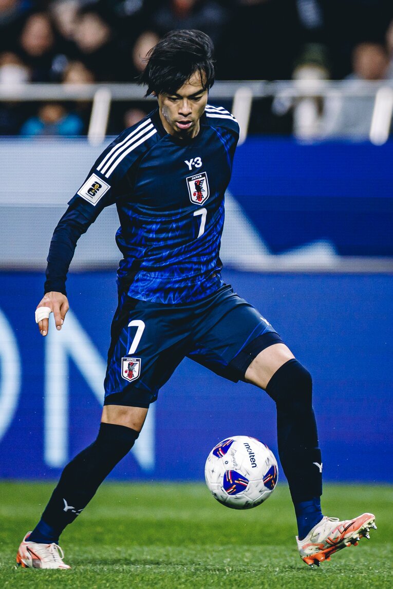 三笘をW杯のピッチで観ることはできるのだろうか…　©︎Kiichi Matsumoto