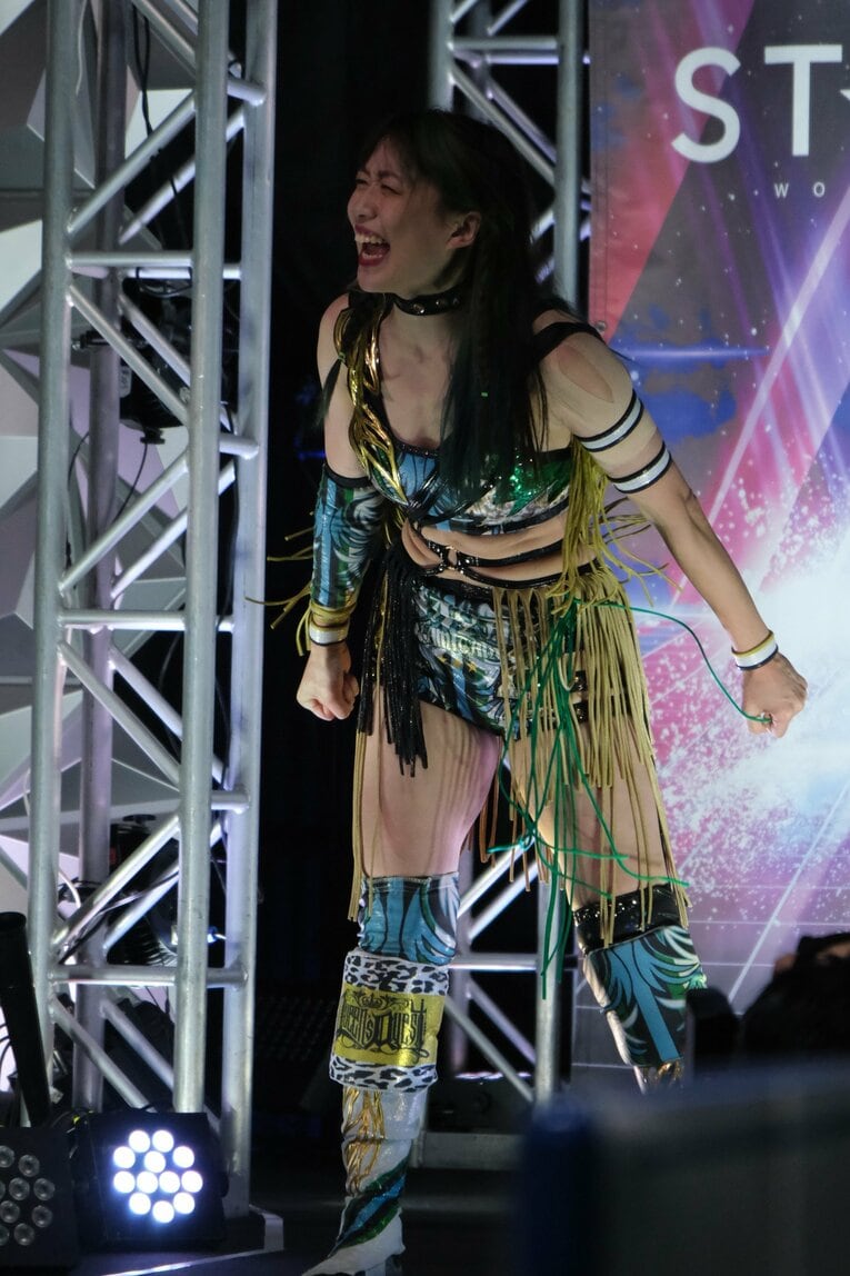 挑戦者決定戦での上谷　©Norihiro Hashimoto