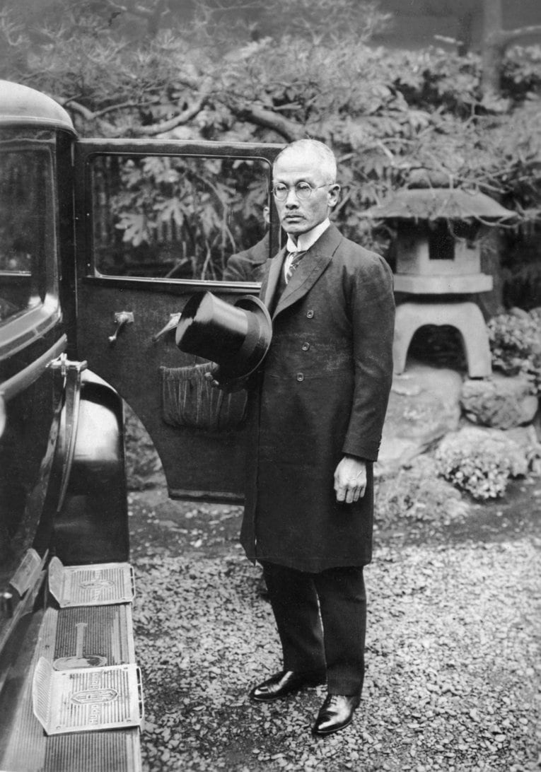 副島道正伯爵。1871年生まれ。東京五輪を招致すべく1934年からIOC委員を務めた　©KYODO