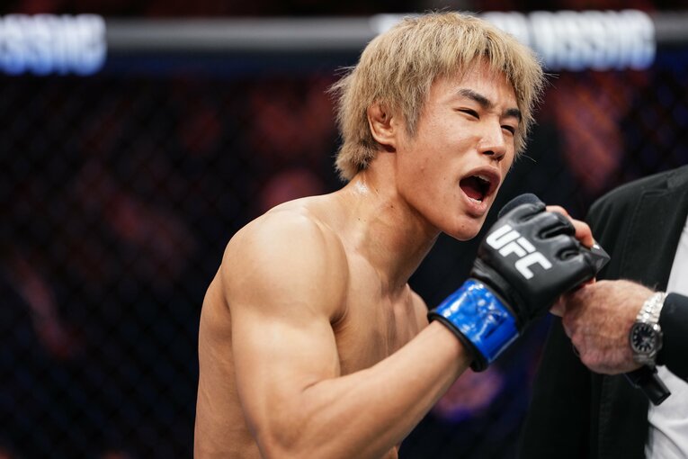 『UFC 328』でフライ級タイトルマッチに挑む平良達郎（26歳）。日本人初の頂は目前に迫っている　©Getty Images