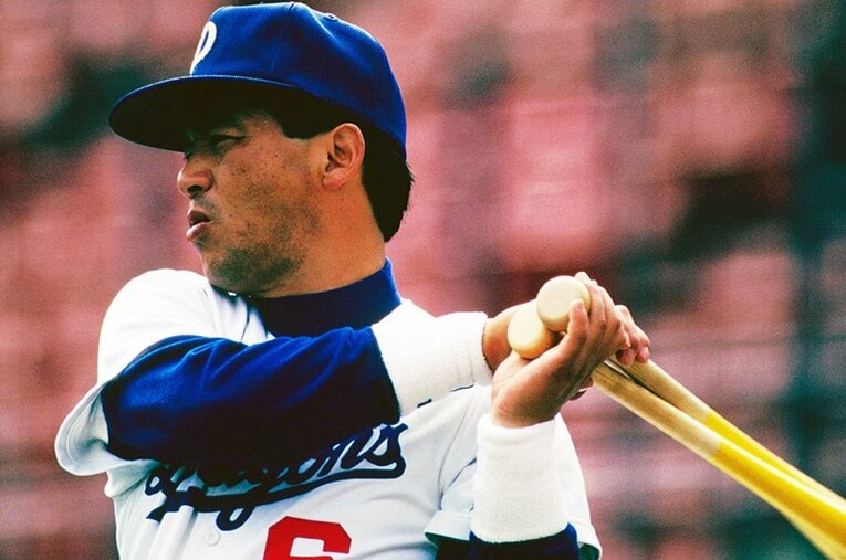 中日ドラゴンズ時代の落合博満。名古屋の地でも数々の伝説を残した ／ photograph by Sports Graphic Number