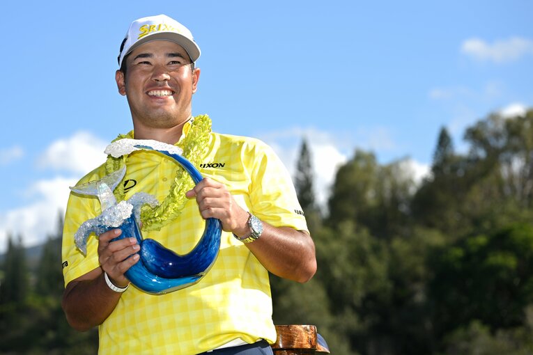 開幕戦で圧巻のゴルフを披露した松山英樹。2025年は幸先良いスタートを切った　©︎Getty Images