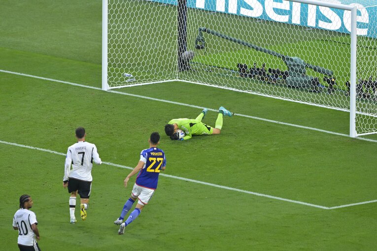 ドイツ戦　©Koki Nagahama／JMPA