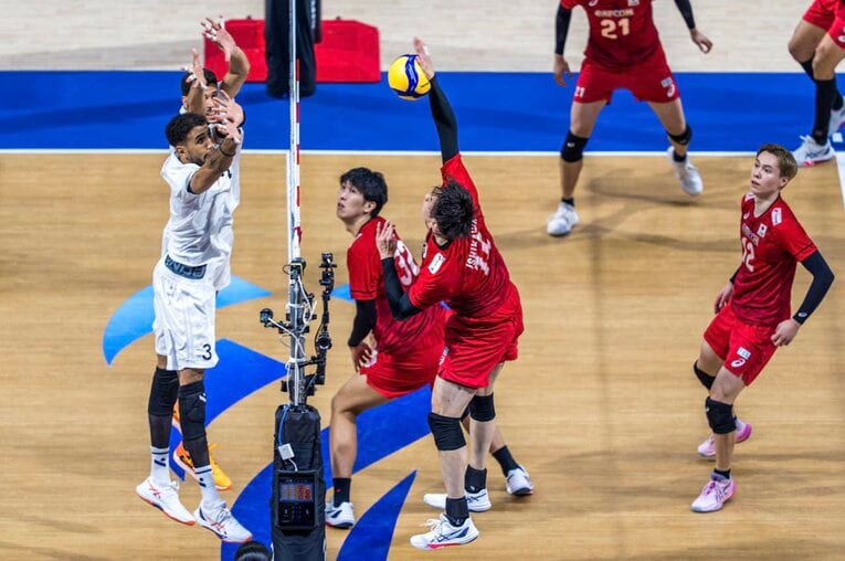 バレーボール世界選手権・リビア戦　©︎Volleyball World
