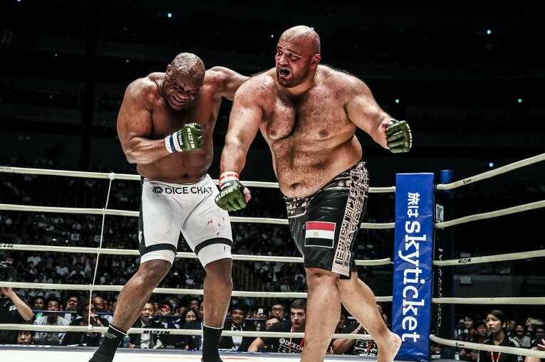 ボブサップの日本での最終戦となったvs大砂嵐（2018年9月RIZIN）　©RIZIN FF Susumu Nagao