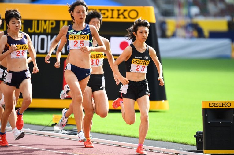 昨年8月のゴールデングランプリで自己ベストを更新した卜部。しかし、同じレースでライバルの田中は“14年ぶりの日本記録更新”という見事の走りを見せた　©Asami Enomoto