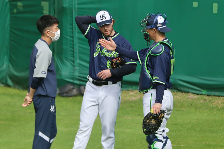 ヤクルトキャンプの様子