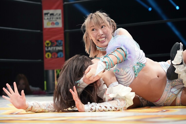 フィニッシュとなった桜井麻衣のSTF　©Essei Hara