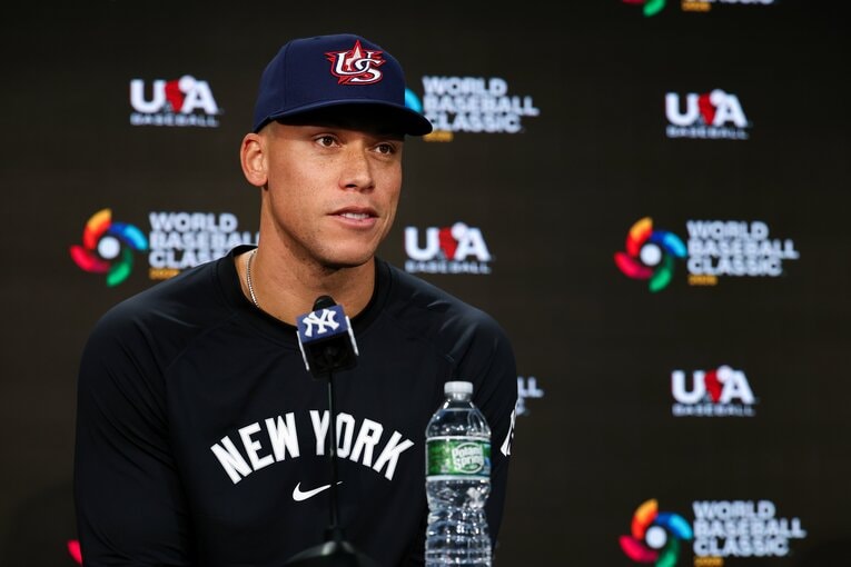 アメリカ代表のキャプテンはアーロン・ジャッジがつとめる　©Getty Images