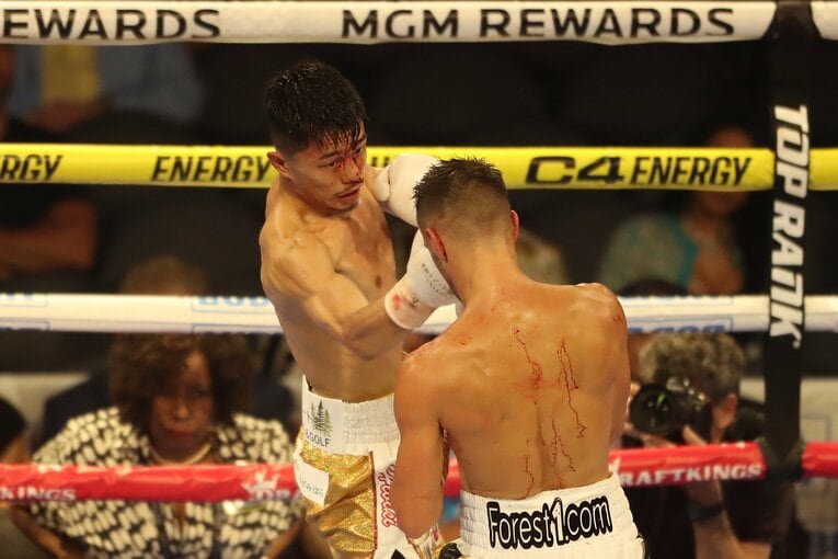 2023年5月のモロニー戦　©Getty Images