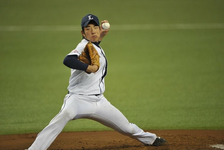 二軍教育リーグに出場する2010年の菊池雄星 ／ photograph by Hideki Sugiyama