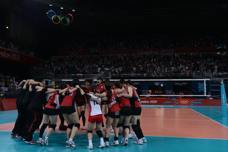 2012年ロンドン五輪　©︎Asami Enomoto/JMPA