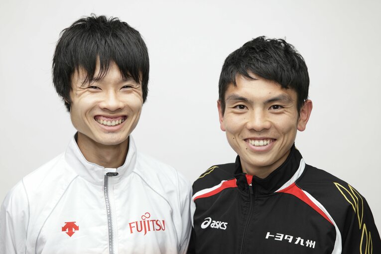 2019年の「山の神」ツーショット　©︎Atsushi Hashimoto