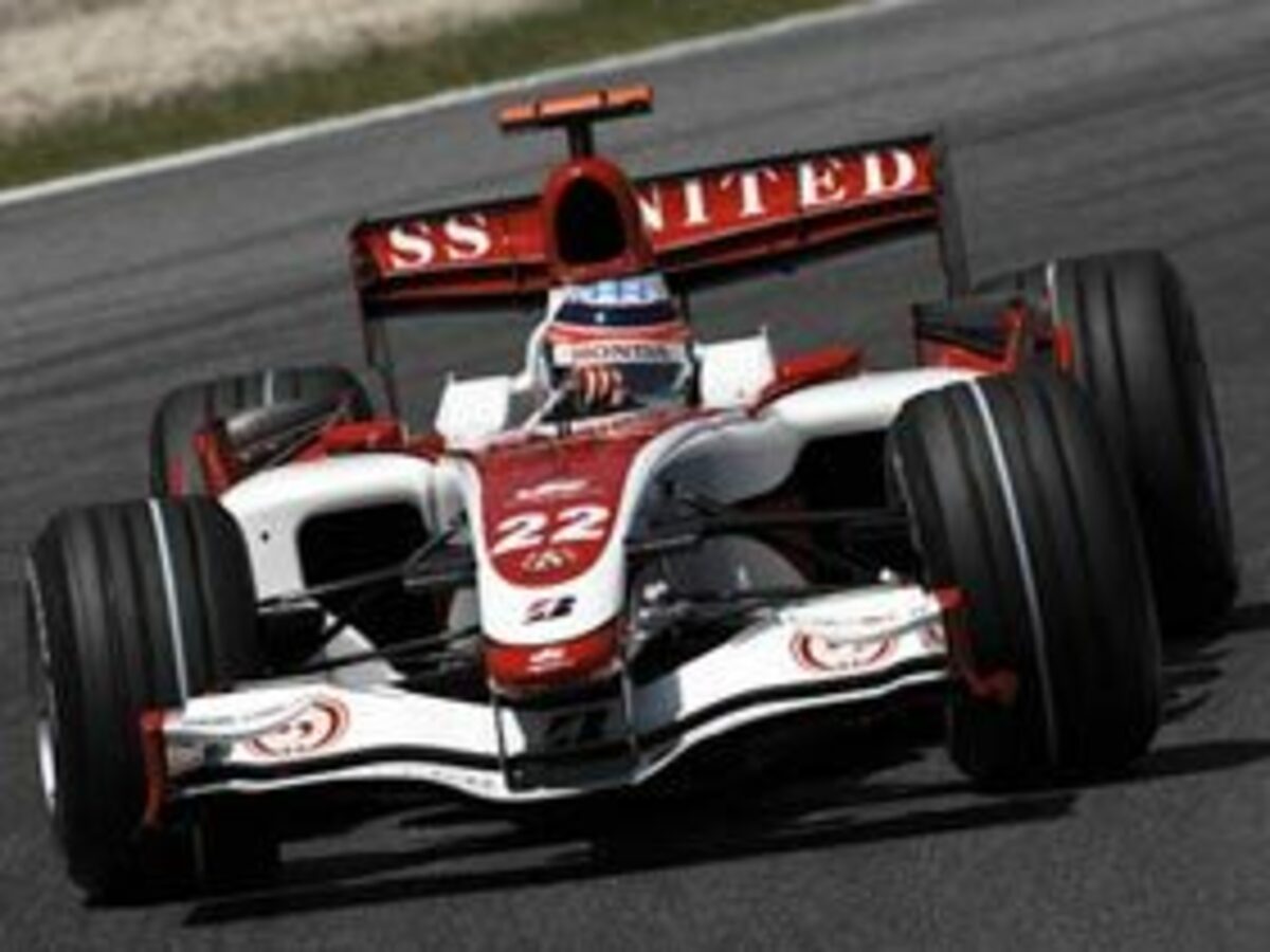 初入賞をもたらしたアグリと琢磨の好勝負。 - F1 - Number Web - ナンバー