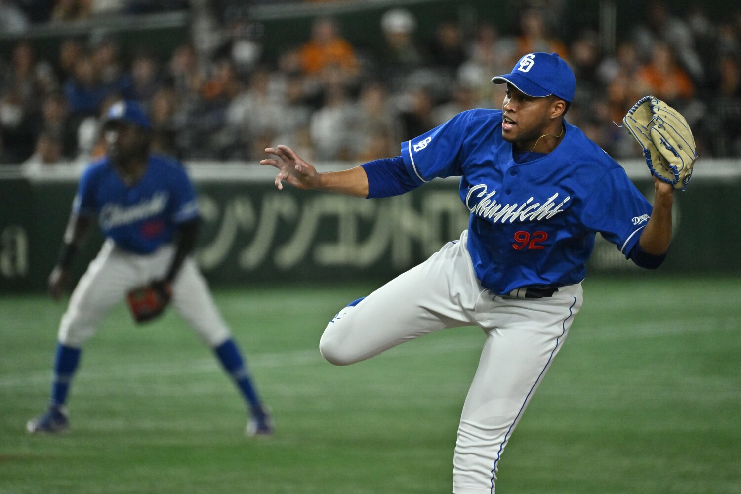 通算166セーブのライデル・マルティネスが巨人入り　©︎Hideki Sugiyama