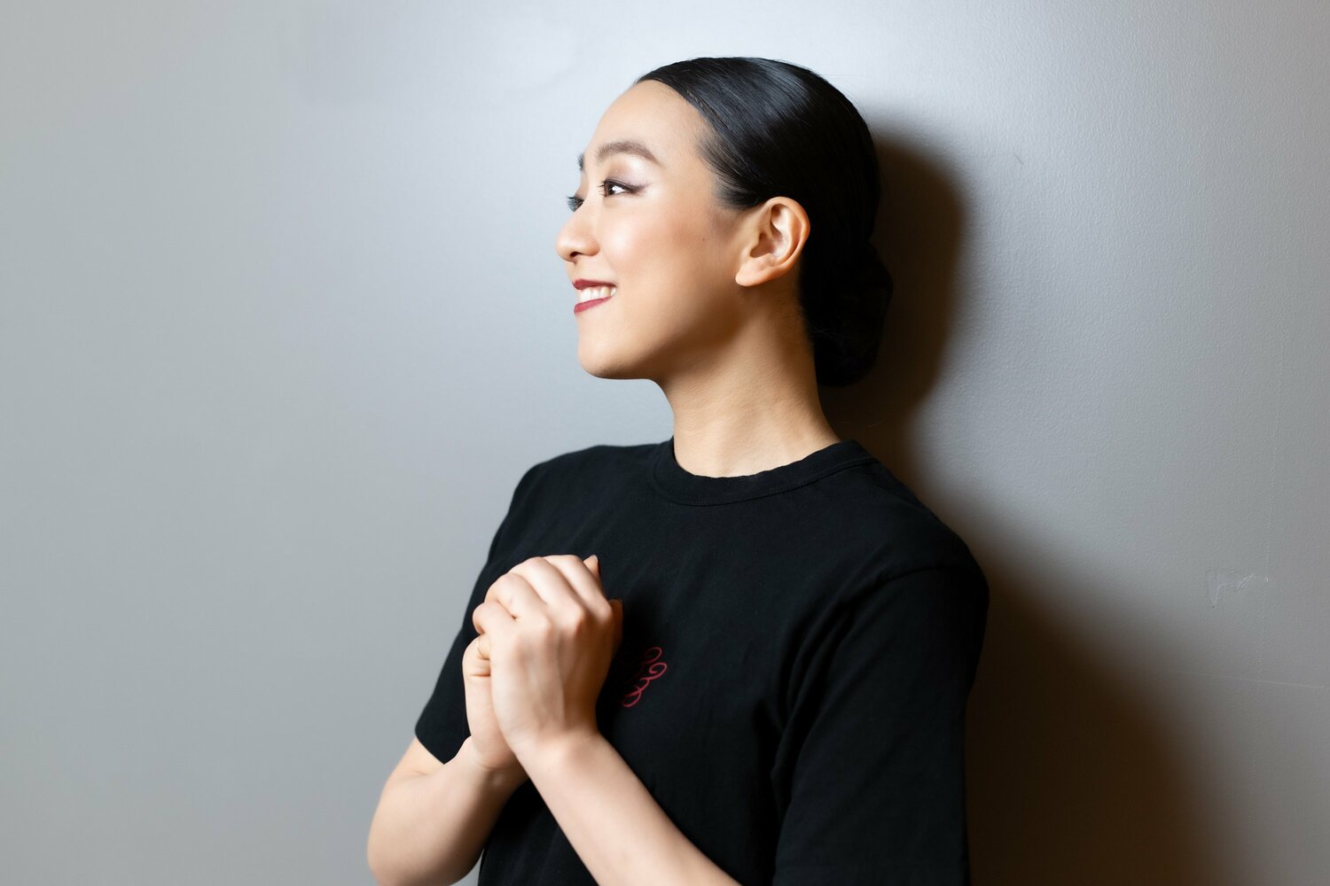 アイスショー「Everlasting33」について語る浅田真央　©︎Asami Enomoto