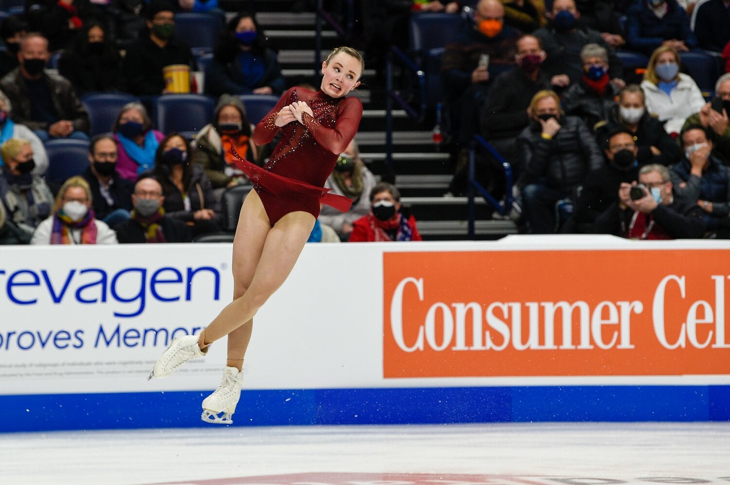 4回転などの大技はないものの、ジャンプも大きなミスなくまとめた