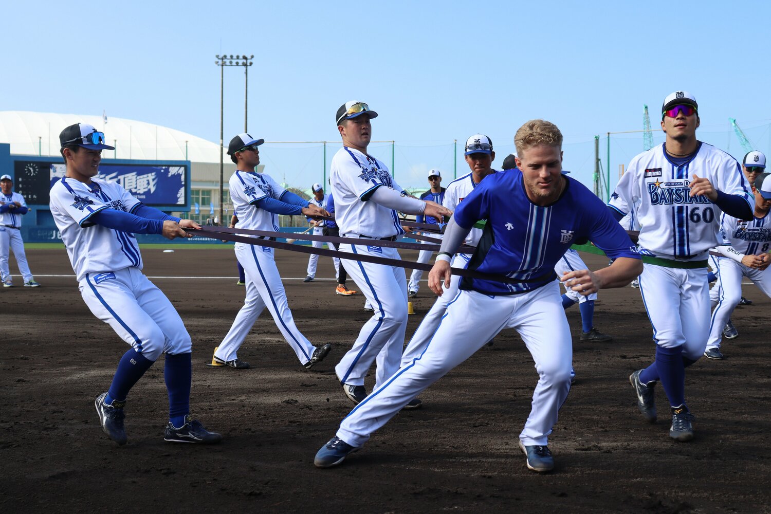 バンドを使ったトレーニング