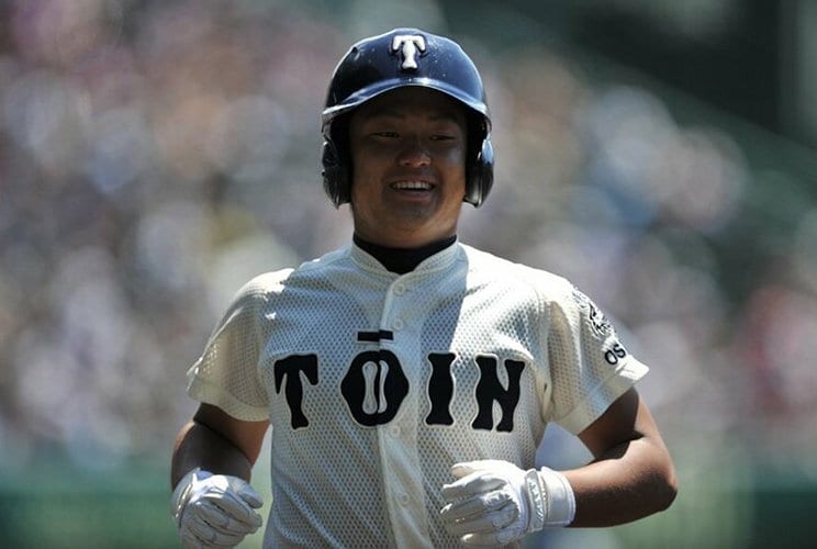 森の大阪桐蔭時代ⒸHideki Sugiyama