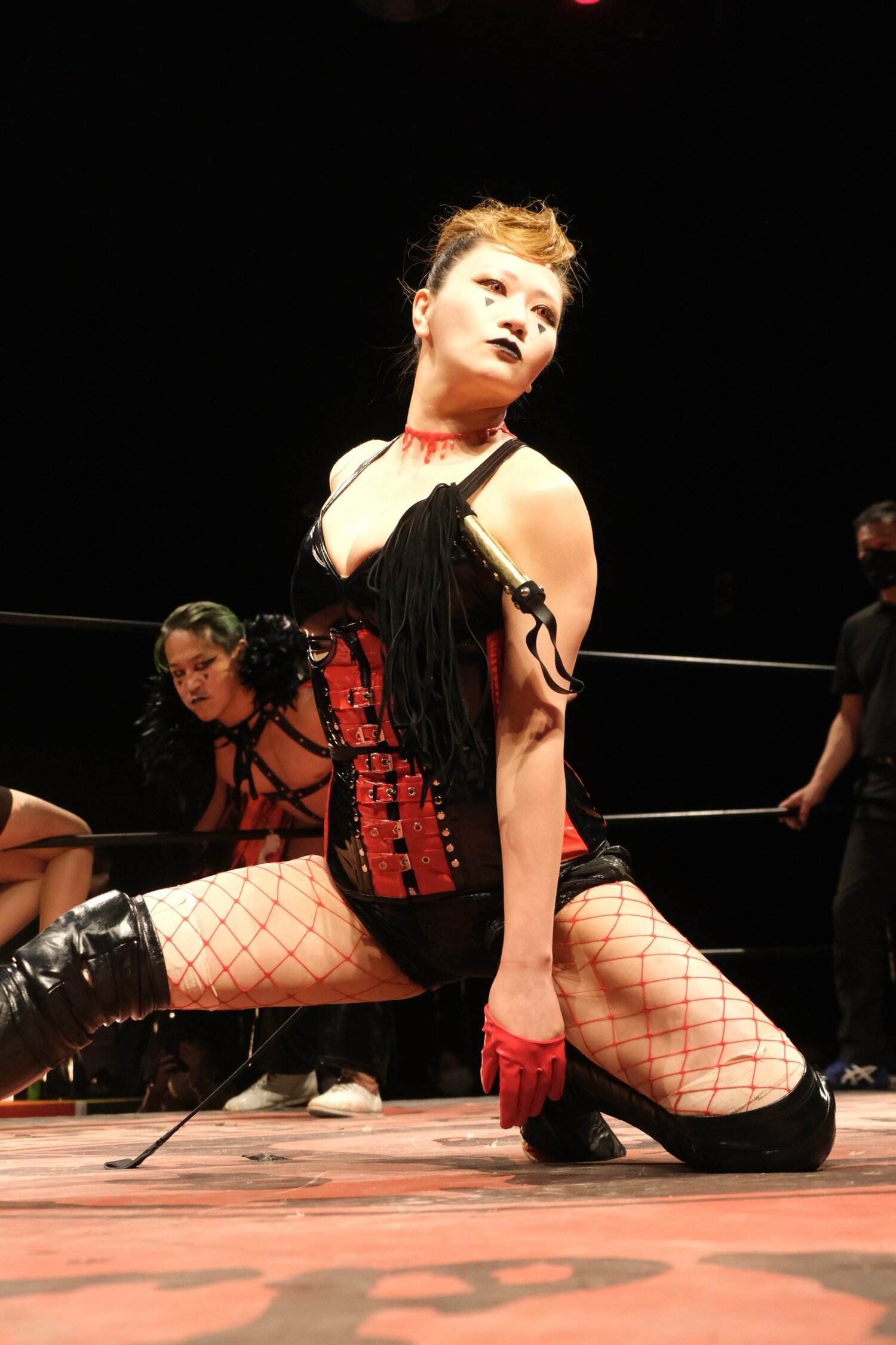 この出で立ちで登場した瞬間、客席から大きな歓声が